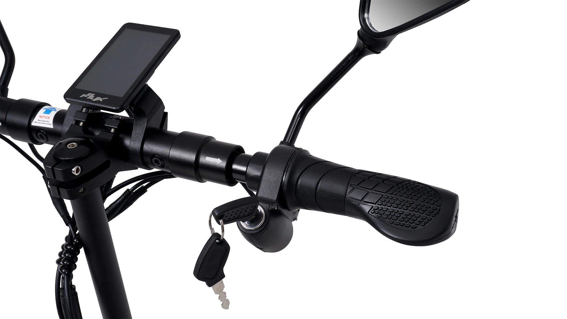 eFlux Lite Six E-Scooter 1000 Watt mit Straßenzulassung, 40 km/h, verstellbarer Sitz, Lithium-Akku