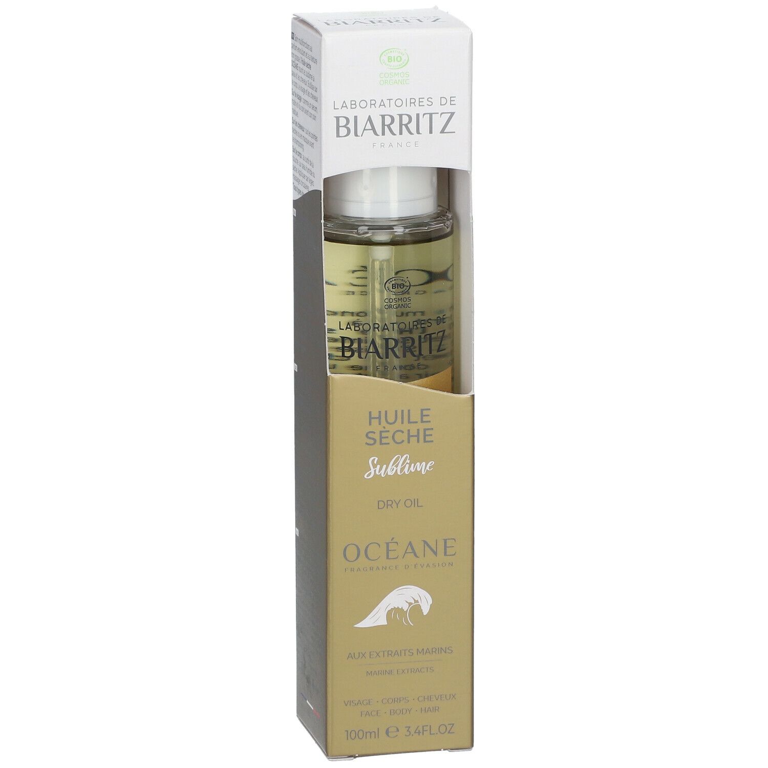 Laboratoires de BIARRITZ HUILE OCÉANE Bio-Trockenöl