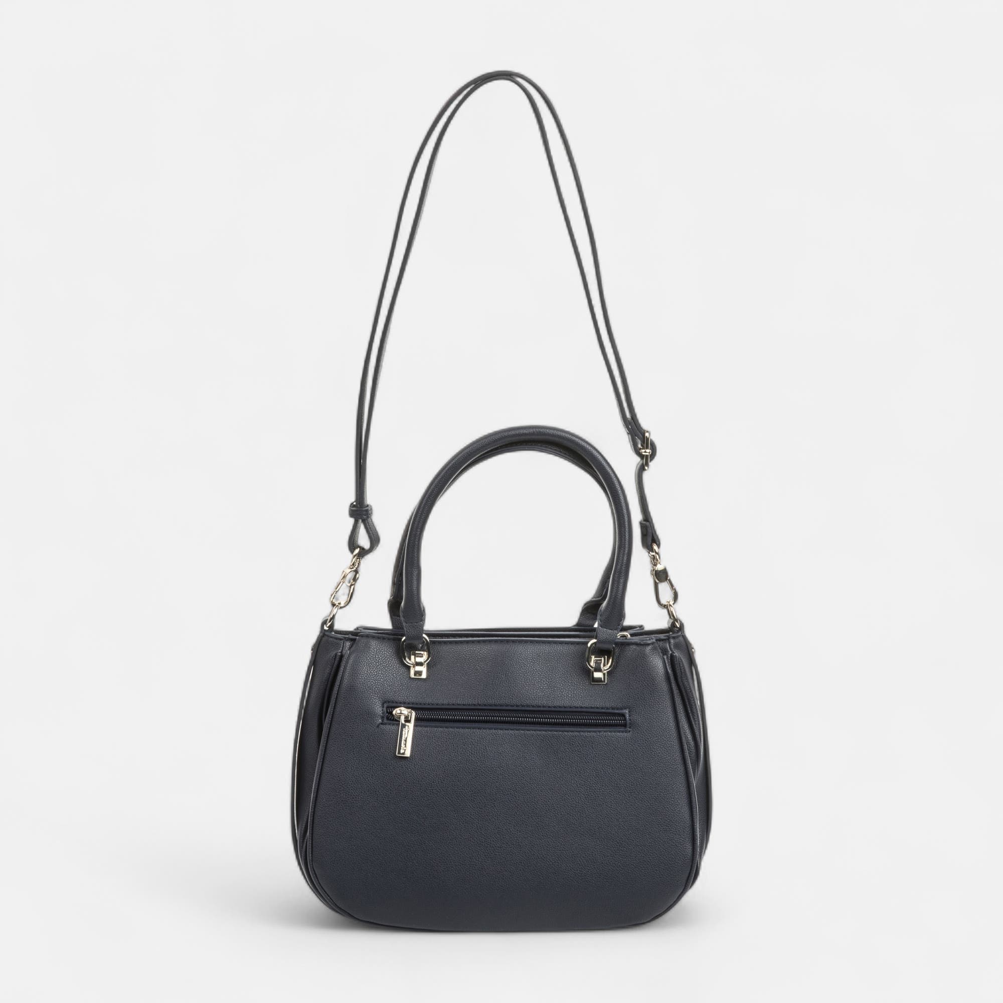 Sac à main bleu marine