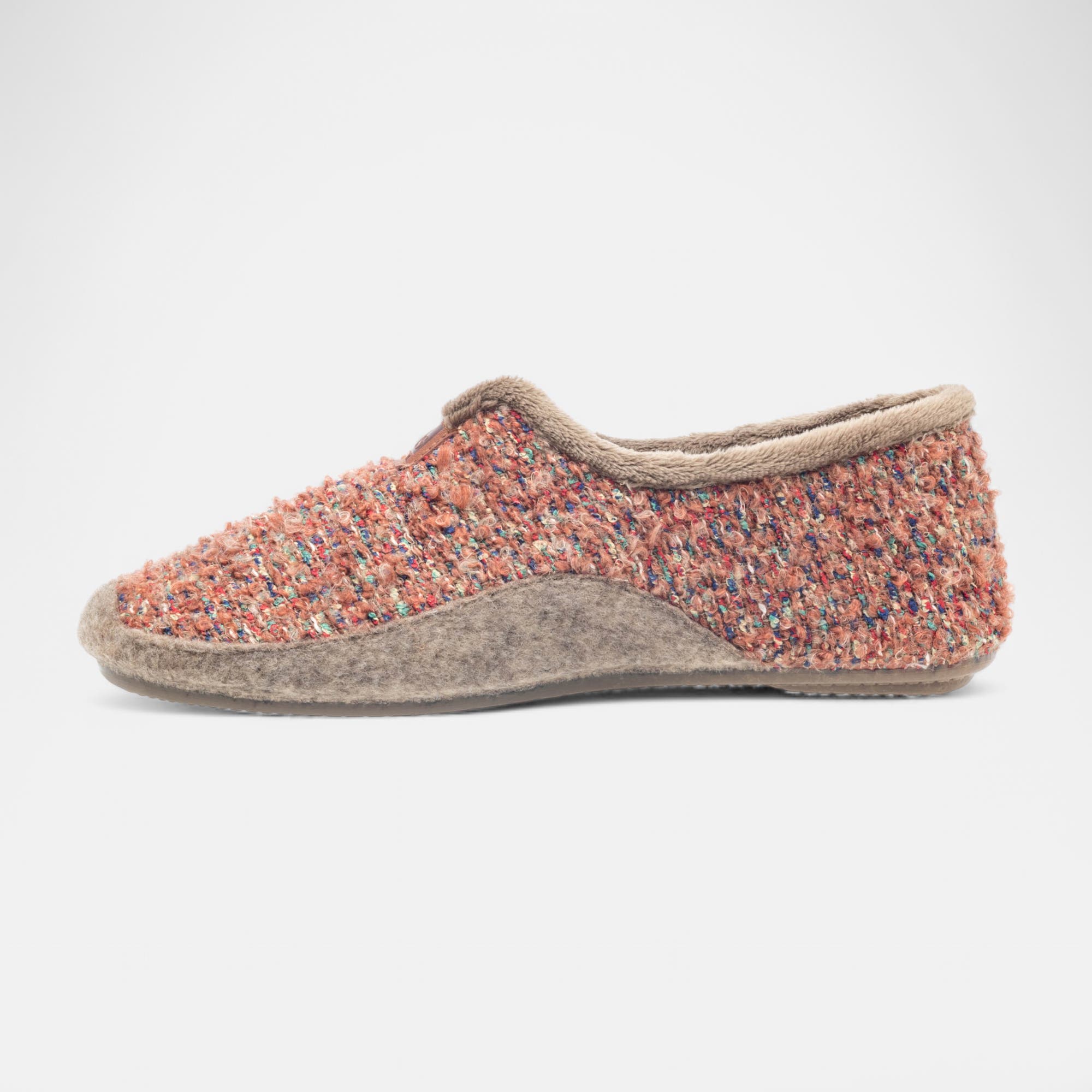 Pantoufles mules Femme camel