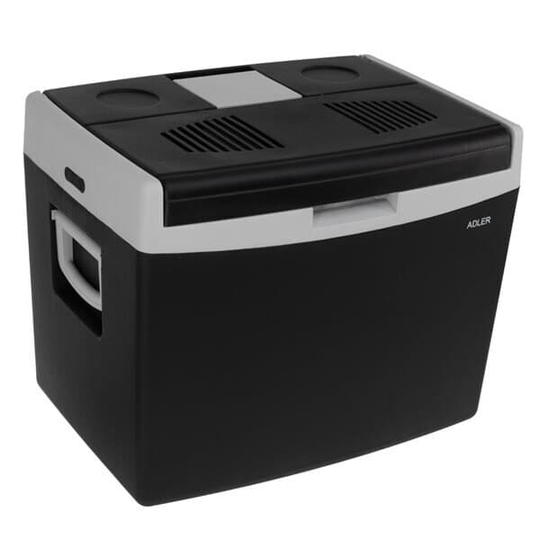 Adler Elektrisk køleboks 40L med 230V / 12V og varmefunktion