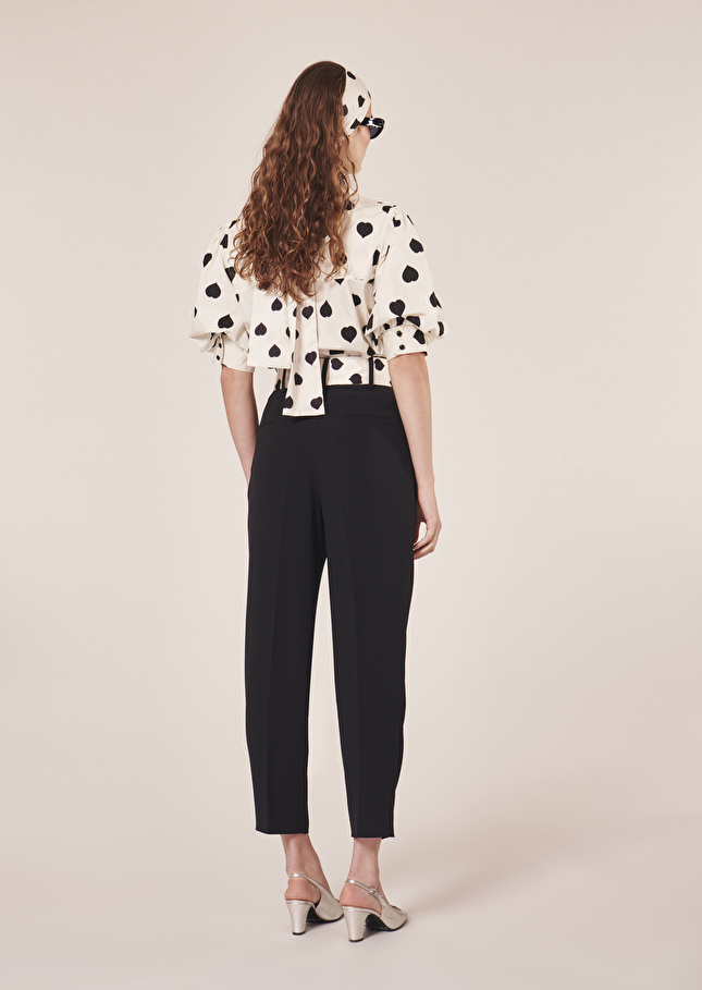 Pantalon Paganoir en crêpe
