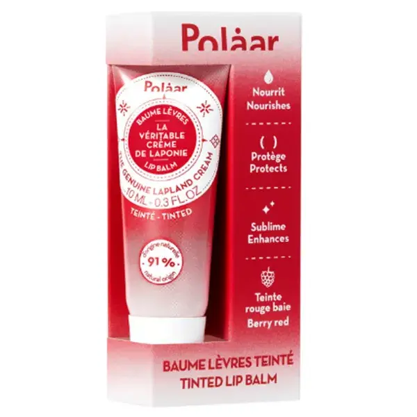 Polaar Lapland Bálsamo Labial com Cor 10ml