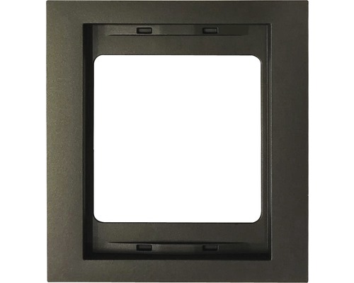 Berker 13137006 Afdekraam enkel K1 antraciet mat