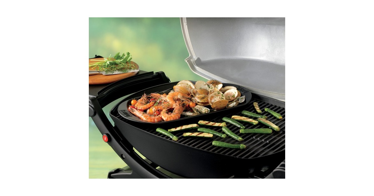 WeberBakplaat grillplaat  (Zwart, 40 x 22 cm)