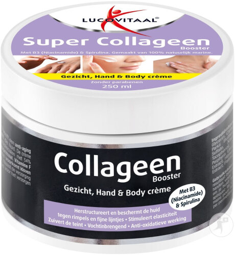 Lucovitaal Collagène Crème Mains Et Corps Pot 250ml