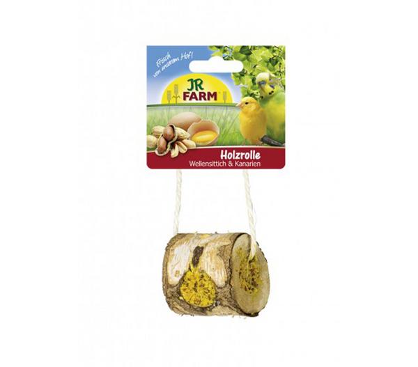 JR FARM Vogelsnack Holzrolle Wellensittich &