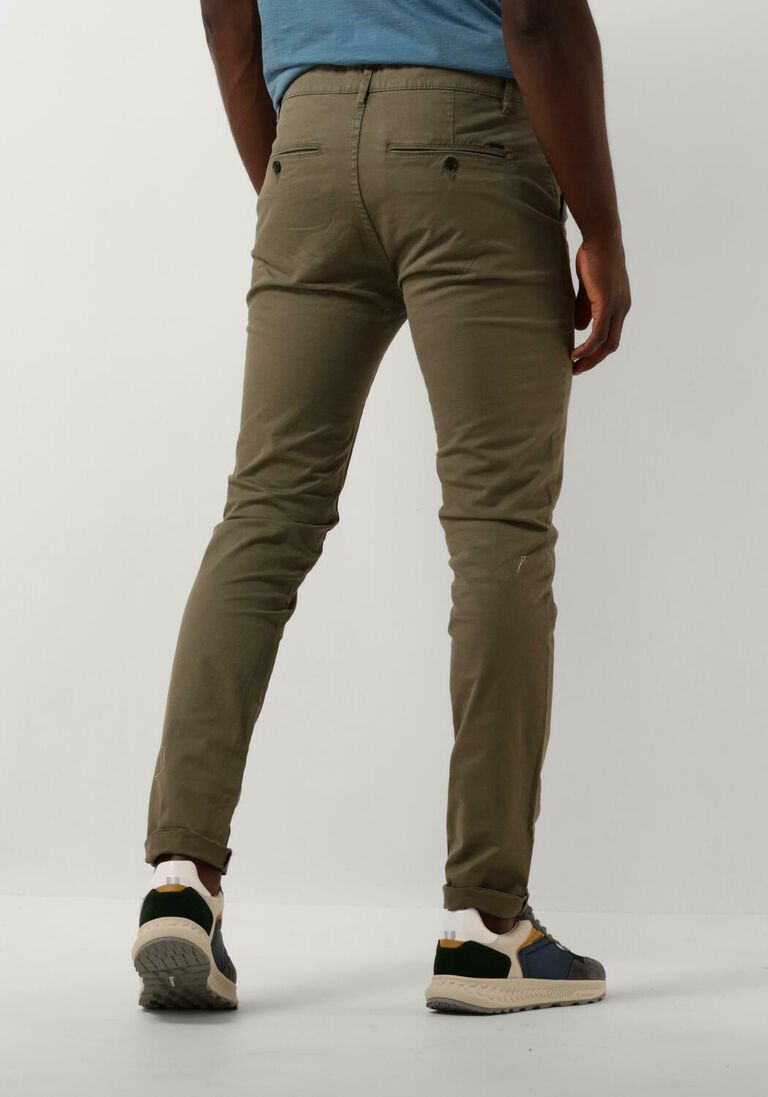 DSTREZZED olijf dstrezzed chino charlie chino pants stretch twill
