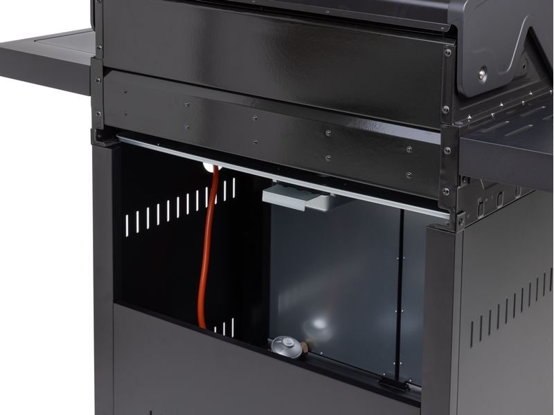STRUCT Gasgrill Austin 5B Mobiler Gasgrill mit 5 Brennern und einer Seitenkochstelle