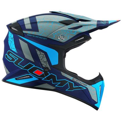 Casque cross Suomy X-WING - REEL 2024 - Bleu