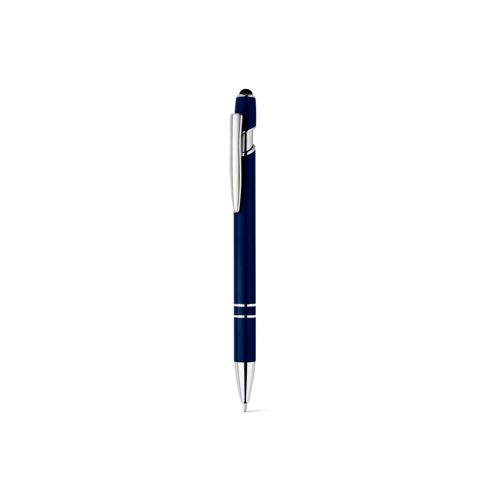 hi!dea 91799 - Stylo à bille avec corps en aluminium recyclé (100% rAL) et pointe tactile