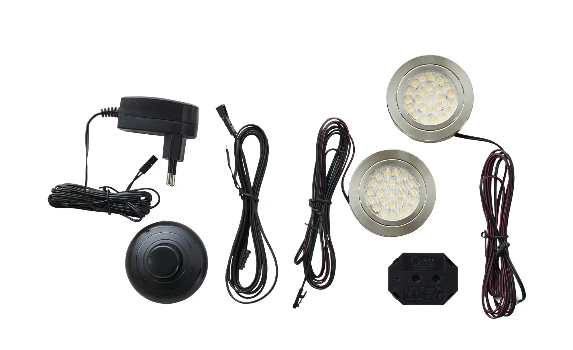 2er-Set LED-Unterbauspot Amarillo