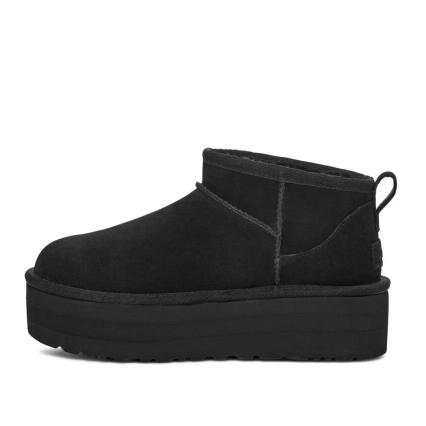 UGG  W Classic Ultra Mini bamsestøvler - sort