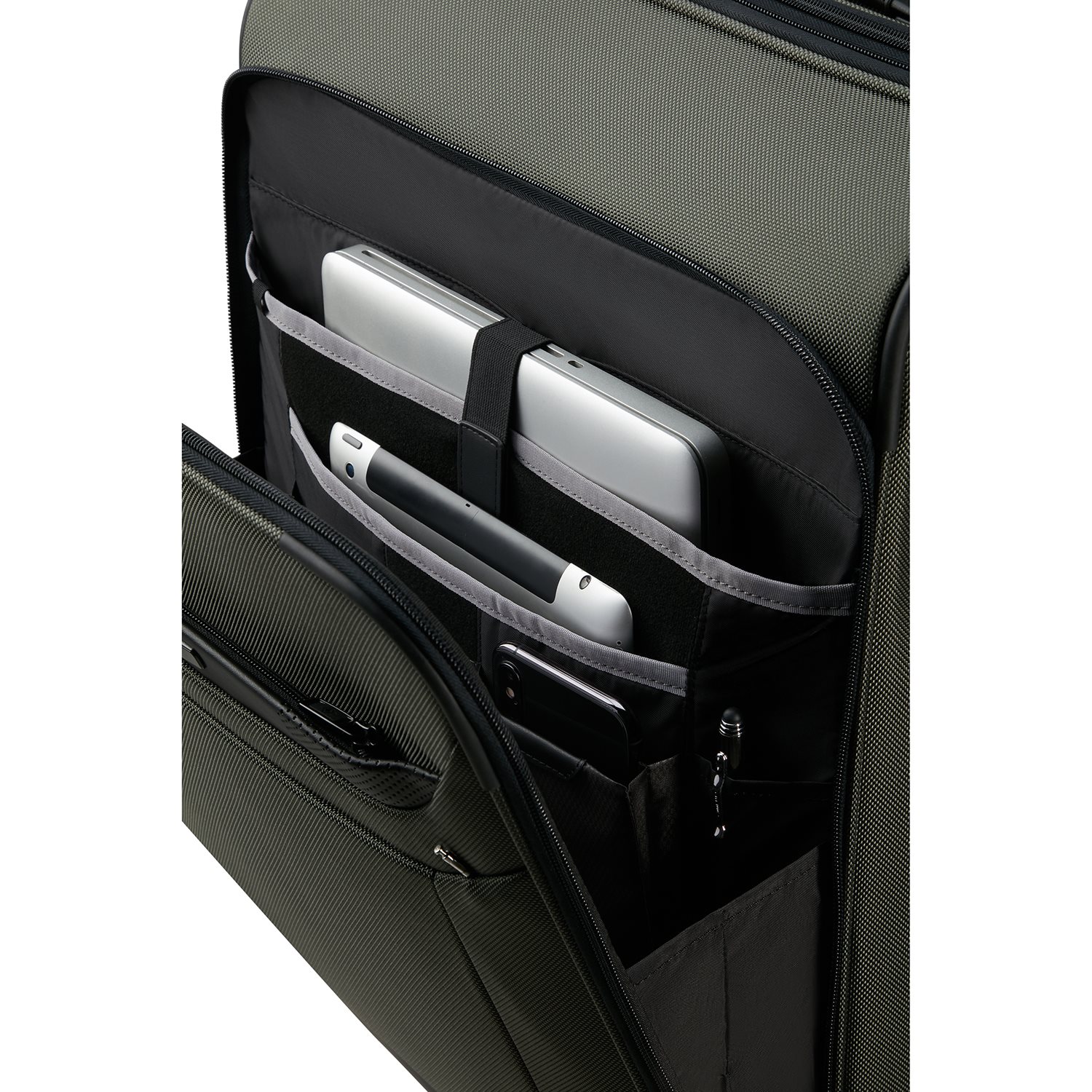Samsonite Pro-DLX 6 Spinner 55 EXP green