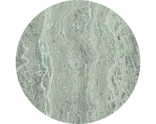 Zelfklevend fotobehang D1-008 Dot Green Marble Ø 125 cm
