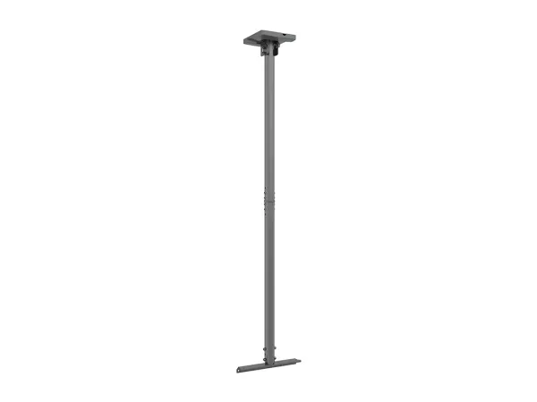 Multibrackets M Pro Series - Komponenter til montering (rørmontering, intern pælesamlestykke, 2 pæle (80 cm), loftsplade med dække) - for LCD display - lille - stål - sort - skærmstørrelse: 32