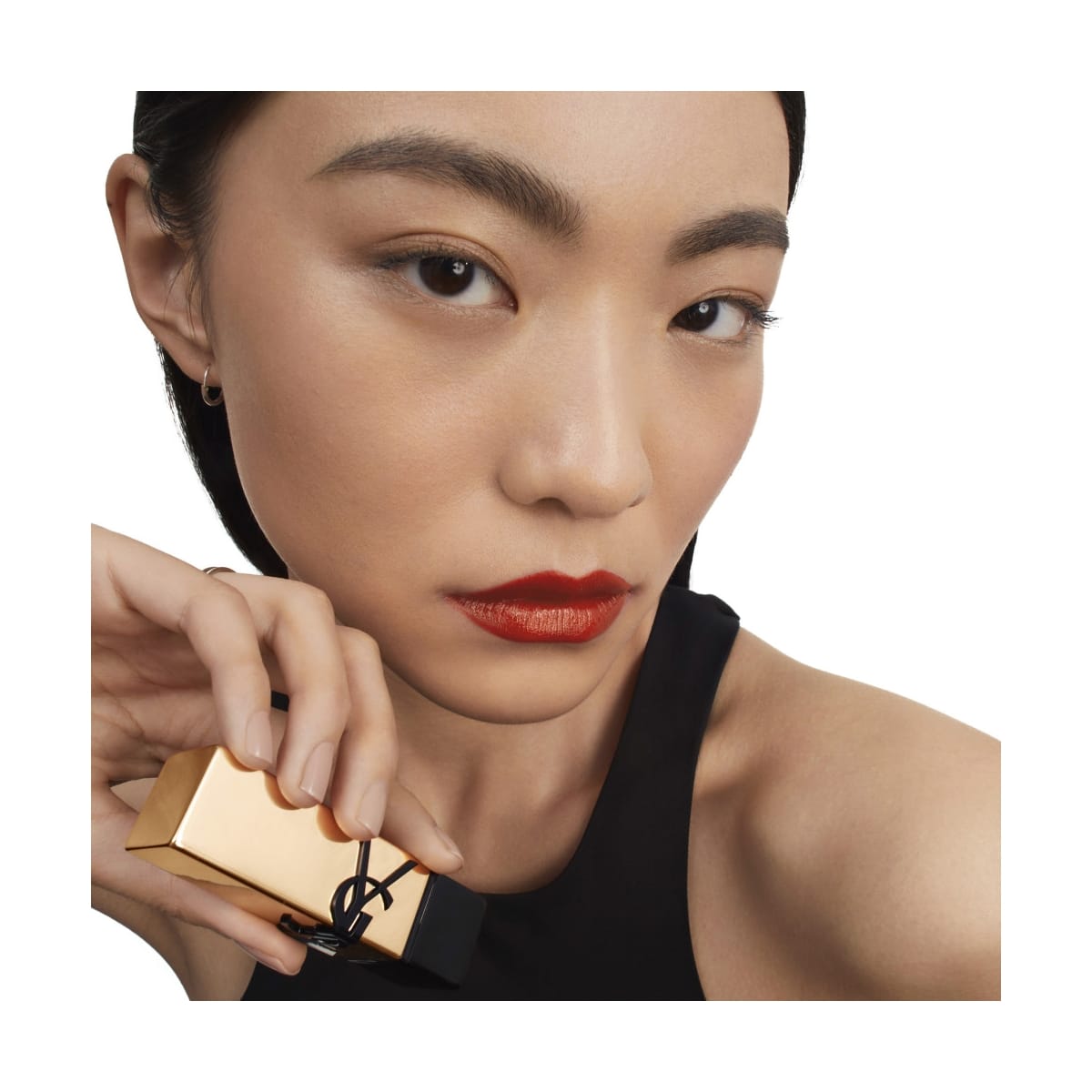 YVES SAINT LAURENT Rouge Pur Couture Rouge à lèvres fini satin - Couleur intense et confort
