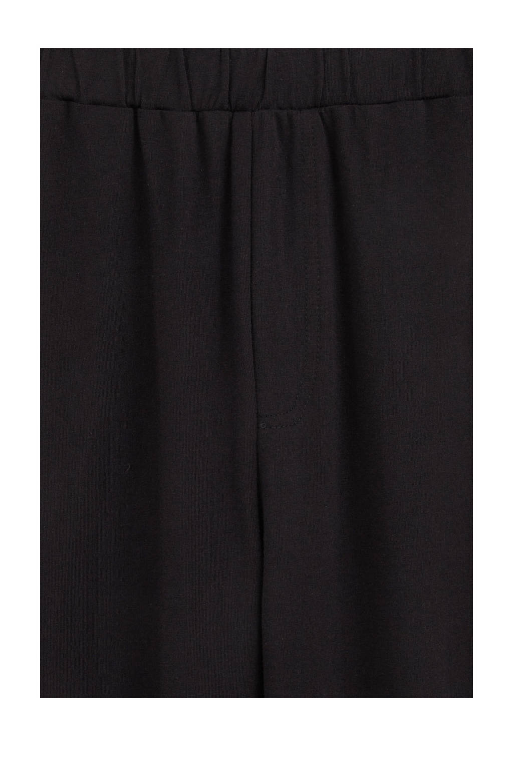 WE Fashion pyjamaset zwart/grijsmelange