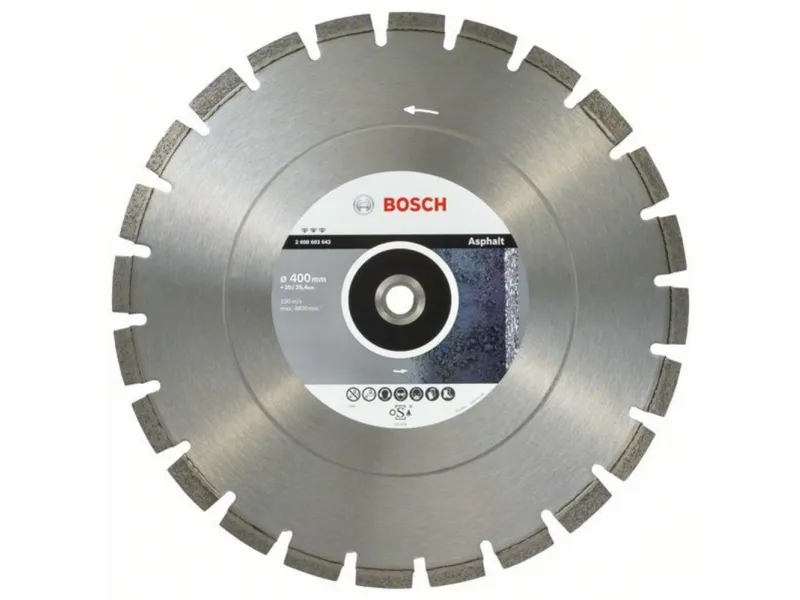 Bosch DIAMANTSKIVE BEST ASFALT 400X20/25,4MM