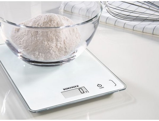 SOEHNLE - Balance de cuisine électronique 5kg - 1g blanche - 0861501