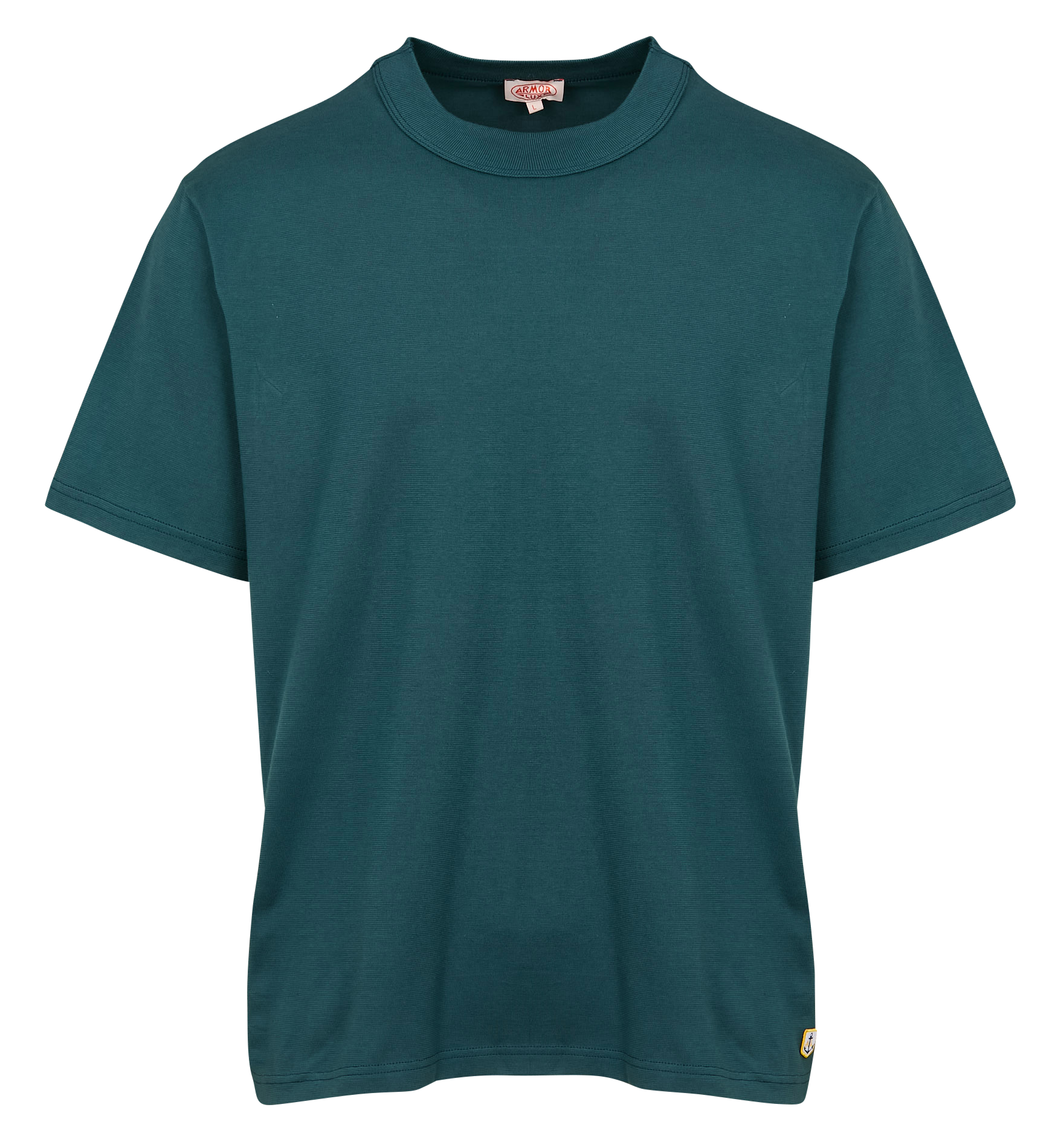 CALLAC - Tee-shirt droit ras du cou en coton bio | Noir