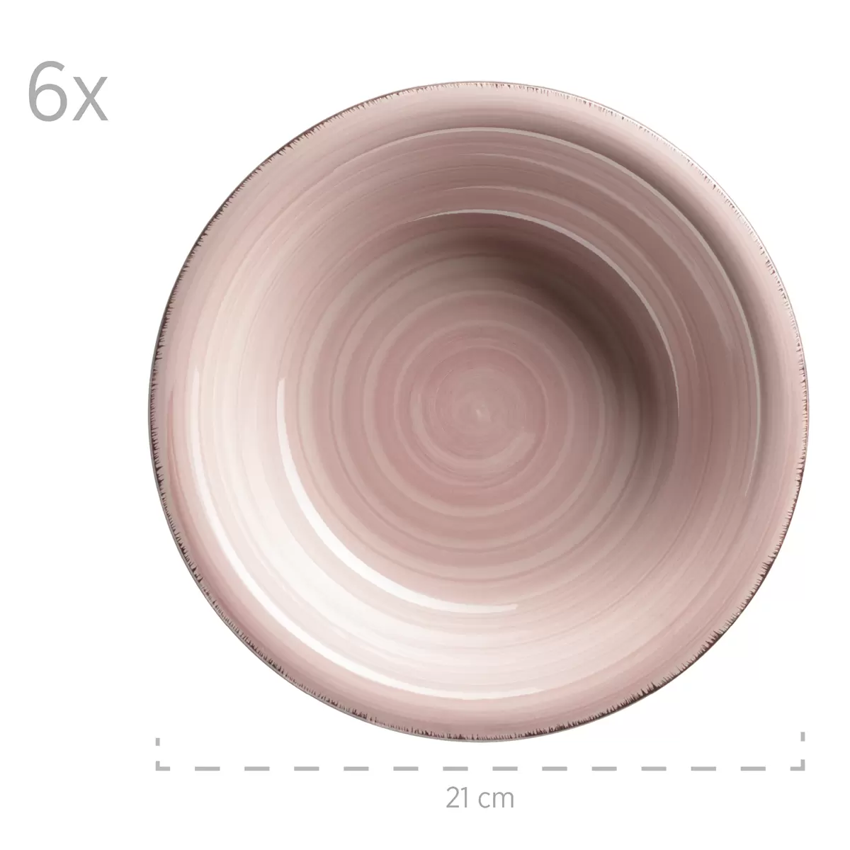 Tafelservice 12-tlg. LUMACA Rosa