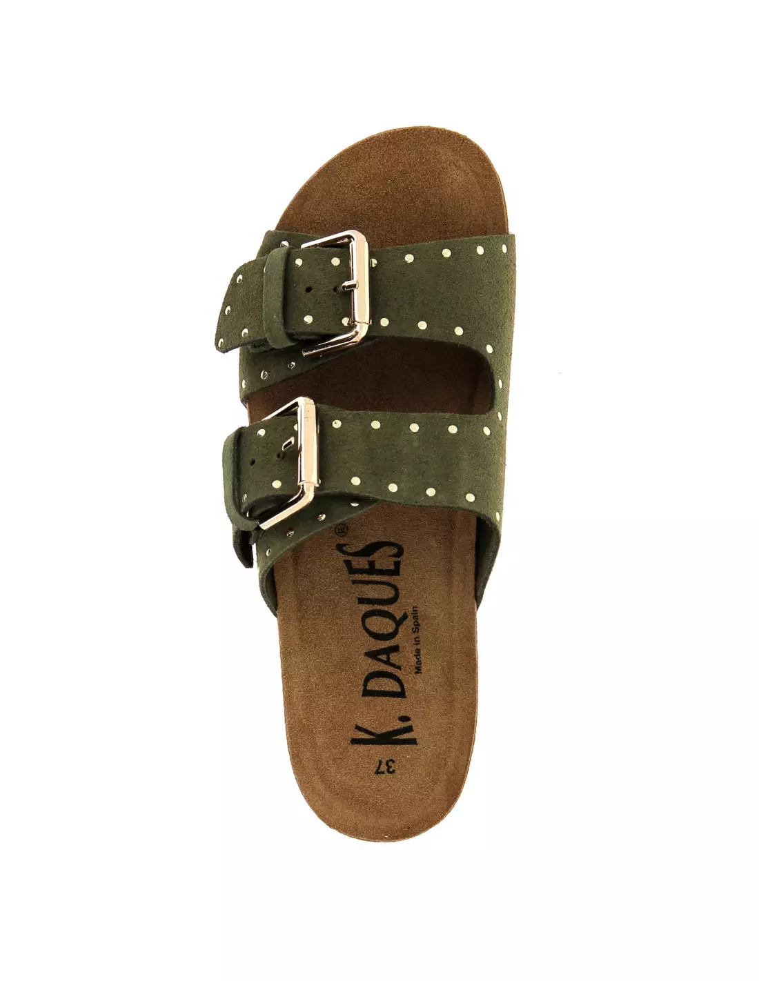 K DAQUES IONA - Mules & sabots Kaki