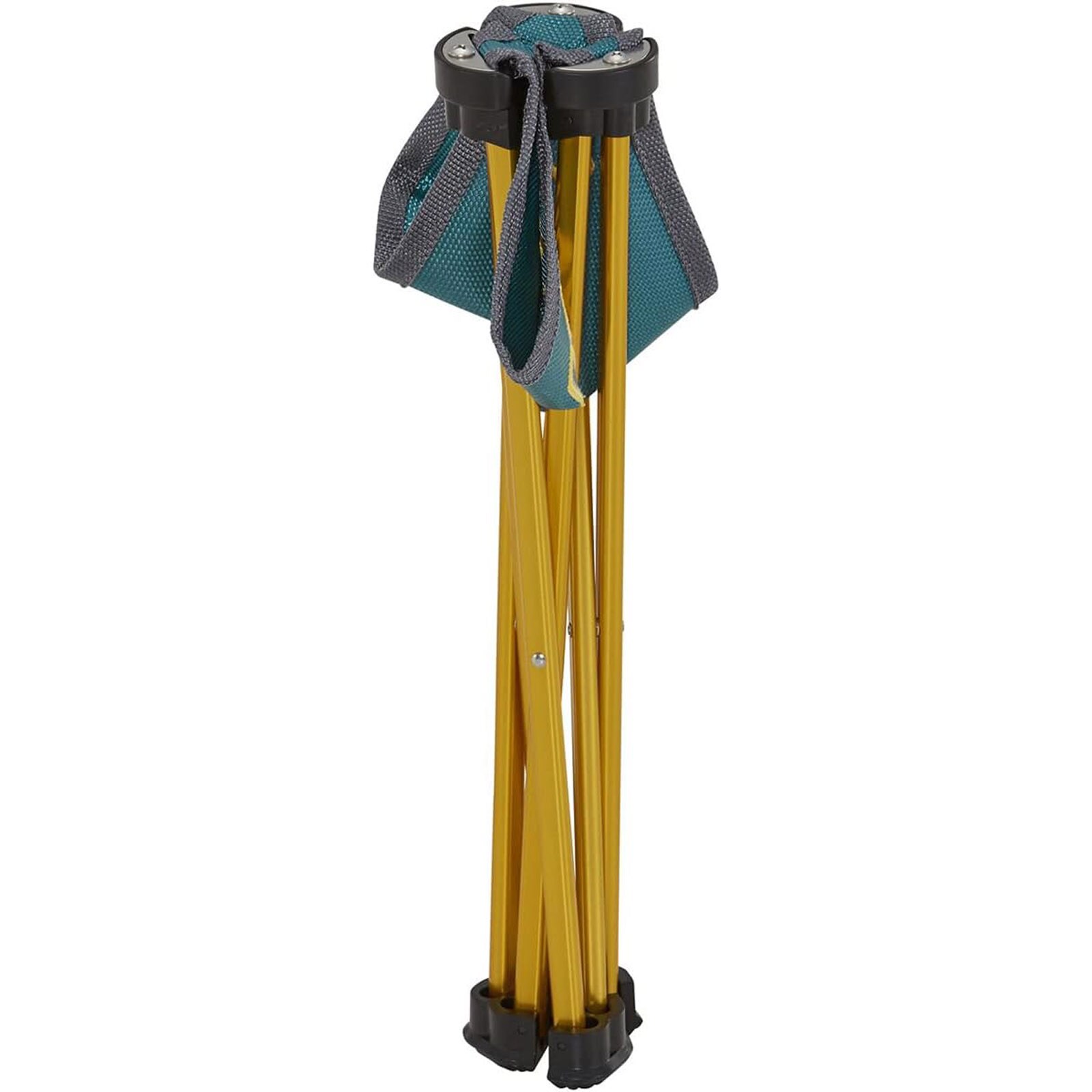 UQUIP Leichtgewichtshocker Trinity L Mini Dreibein Hocker Campinghocker 150 kg Farbe: Grey/blue