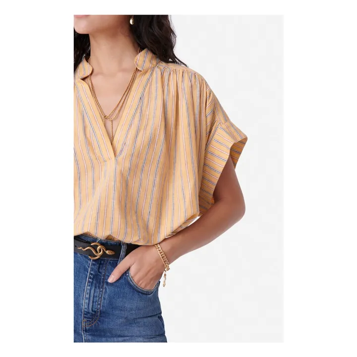 Vanessa Bruno Blouse Cory Rayures | Sable