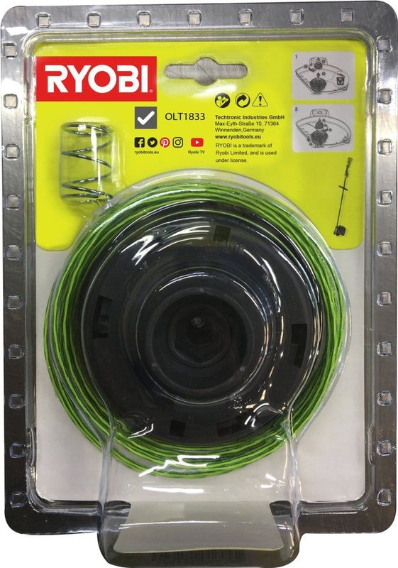 Ryobi - RAC156 - Bump Feed Spoel Hoofd - 2.0mm - Compatibel met OLT1833