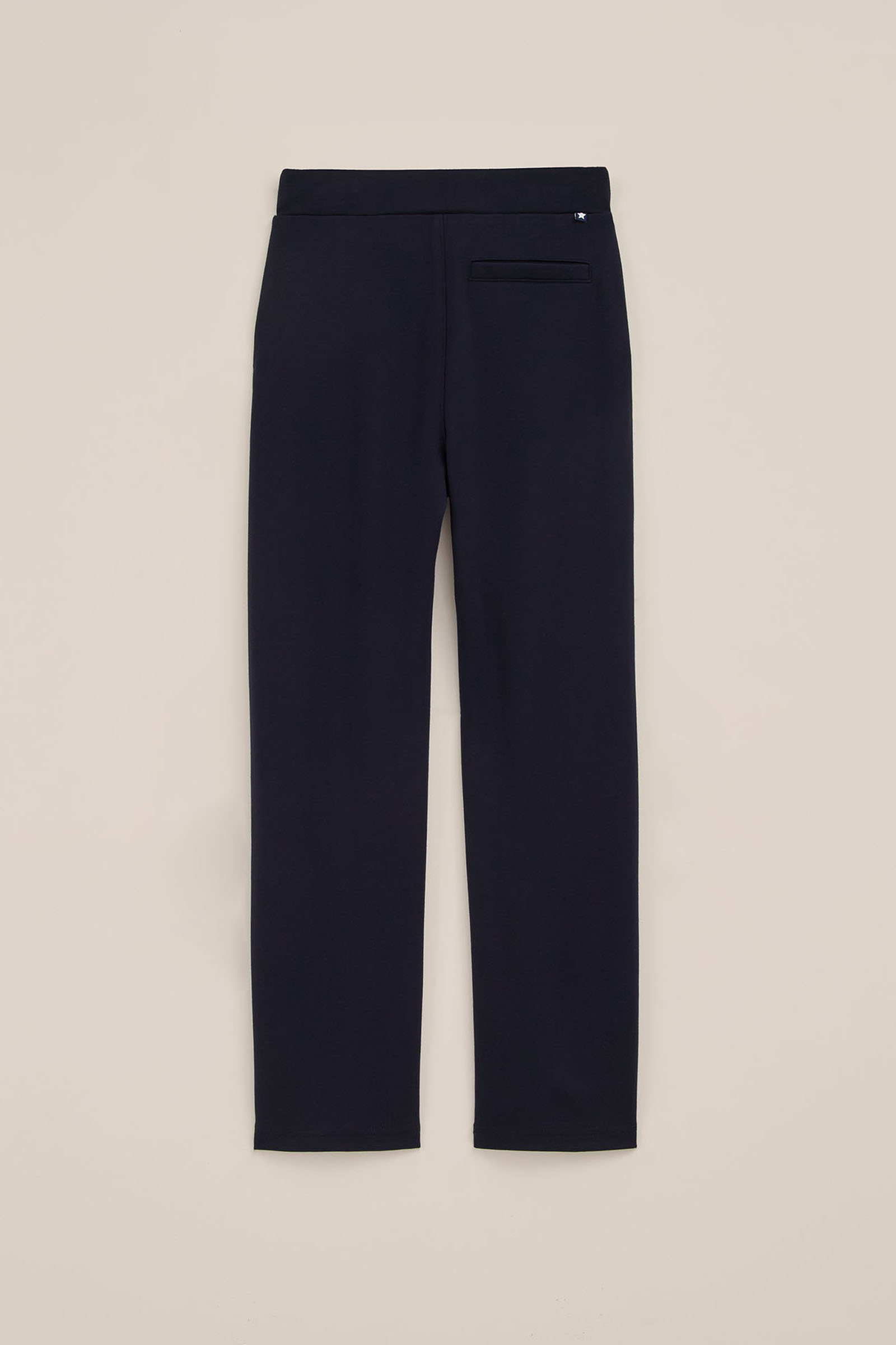 Meisjes wide leg jersey broek WE Fashion Donkerblauw