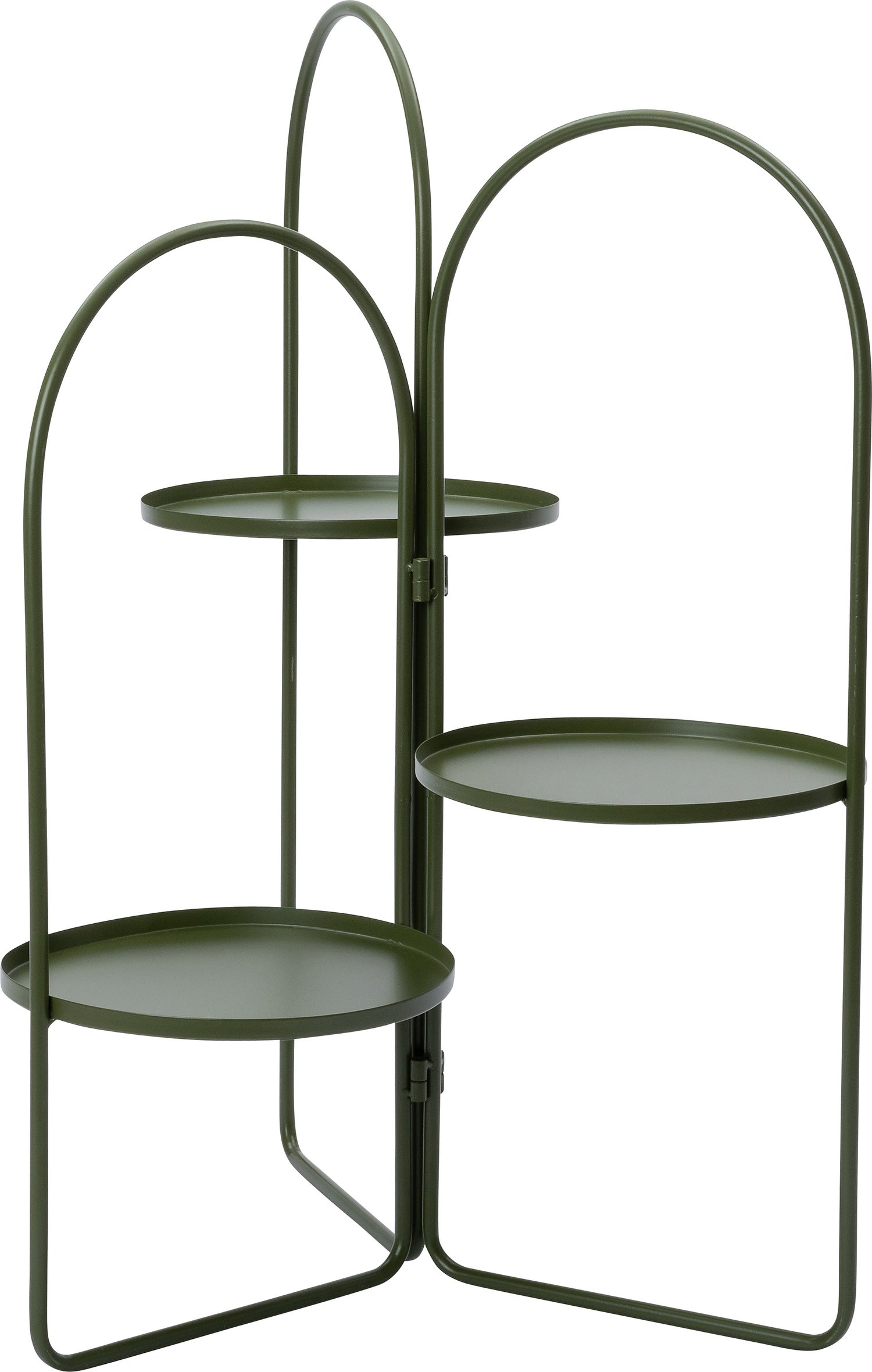 Intratuin plantenrek groen 25 x 25 x 74 cm