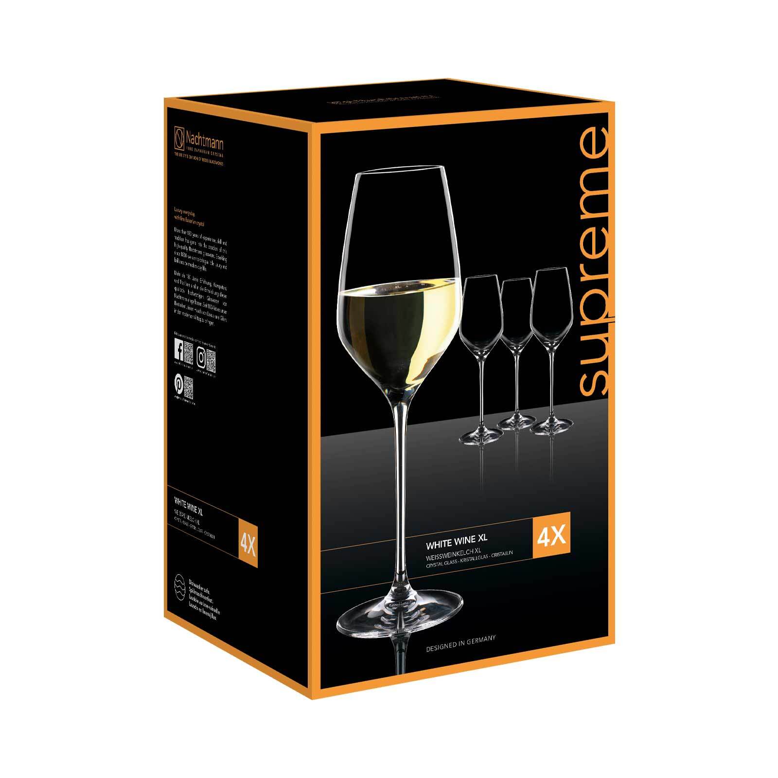 Nachtmann Weißweingläser Supreme 500 ml 4er Set