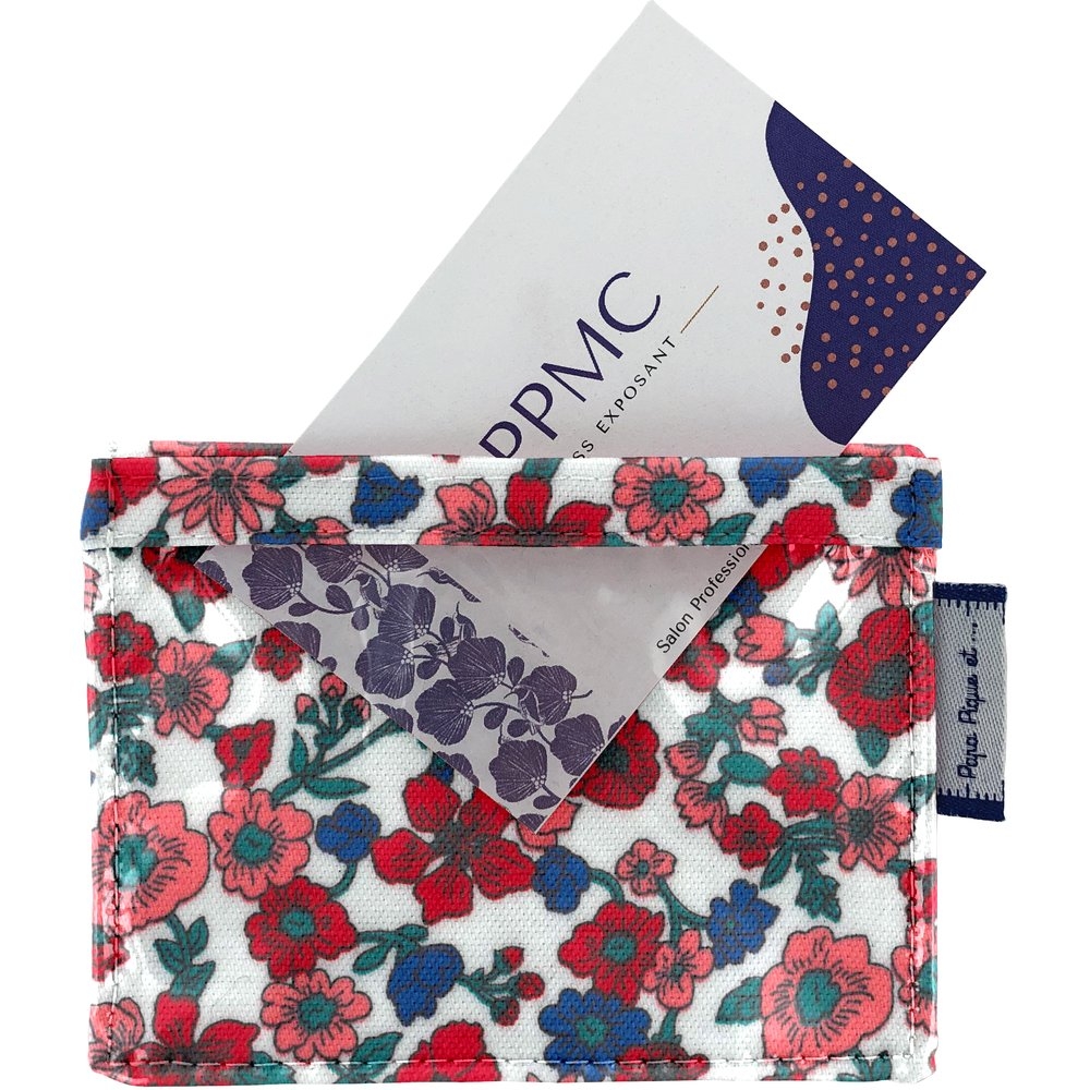 Porte Badge Prairie Fleurie