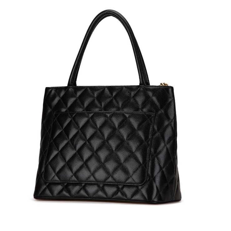 Chanel Vintage Chanel Medaillon Black