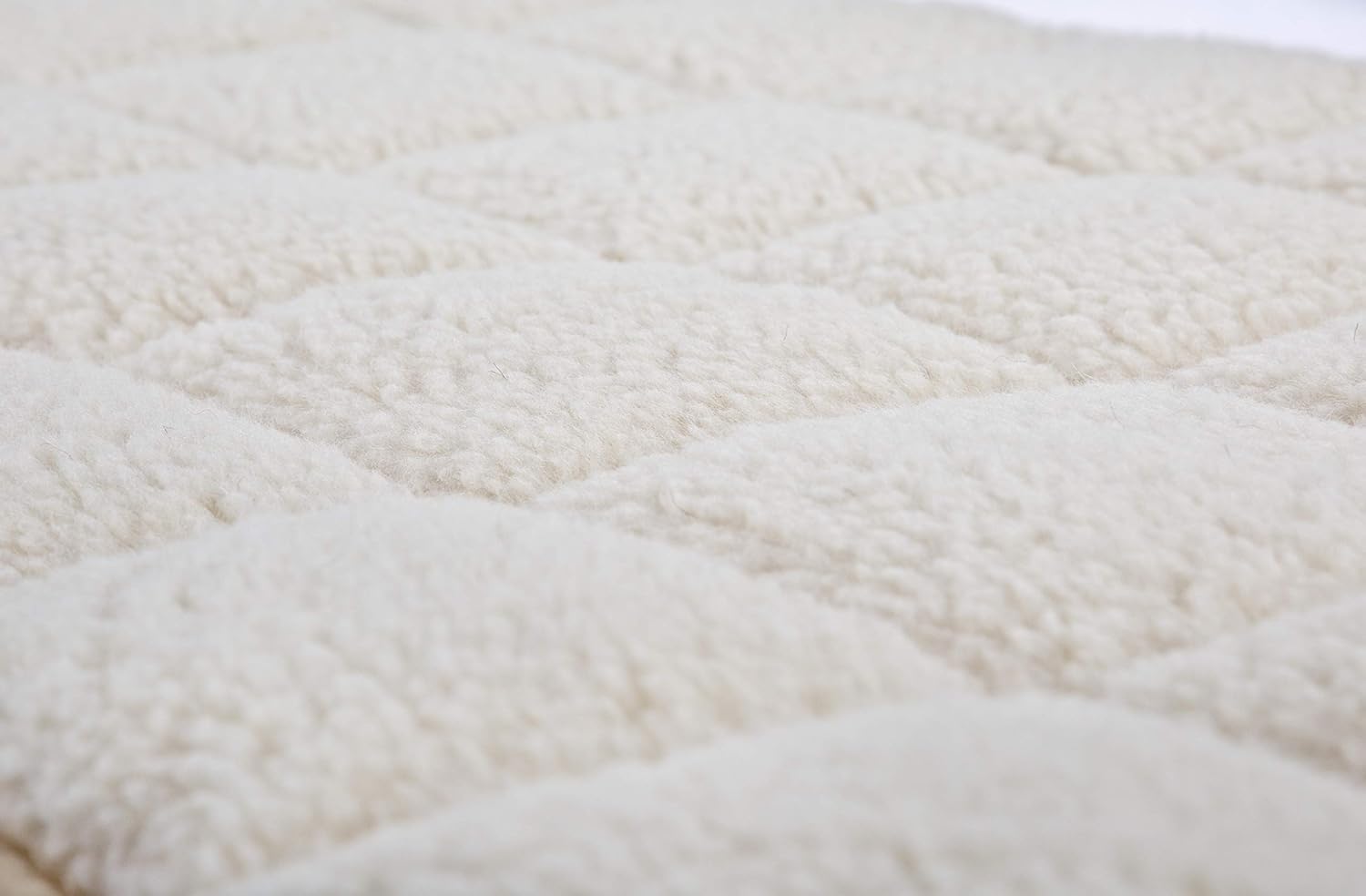 franknatur - Unterbett Lammflor mit Merino Schurwolle Matratzen-Auflage 140x200