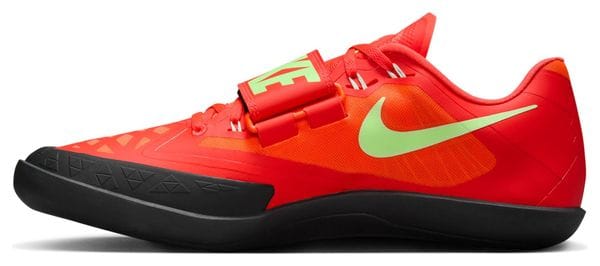 Chaussures d'Athlétisme Nike Zoom SD 4 Fast Pack Rouge/Vert Unisexe