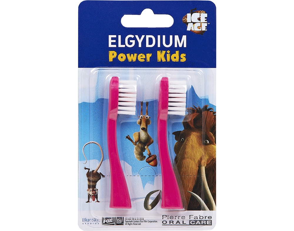 RECARGA ELGYDIUM ESCOVA ELÉTRICA POWERKIDS 2UN