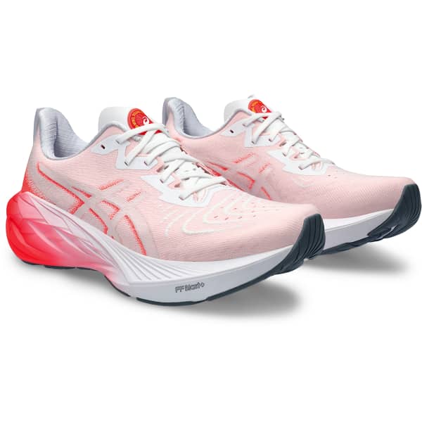 Chaussure running ASICS NOVABLAST 4 WHITE/SUNRISE RED