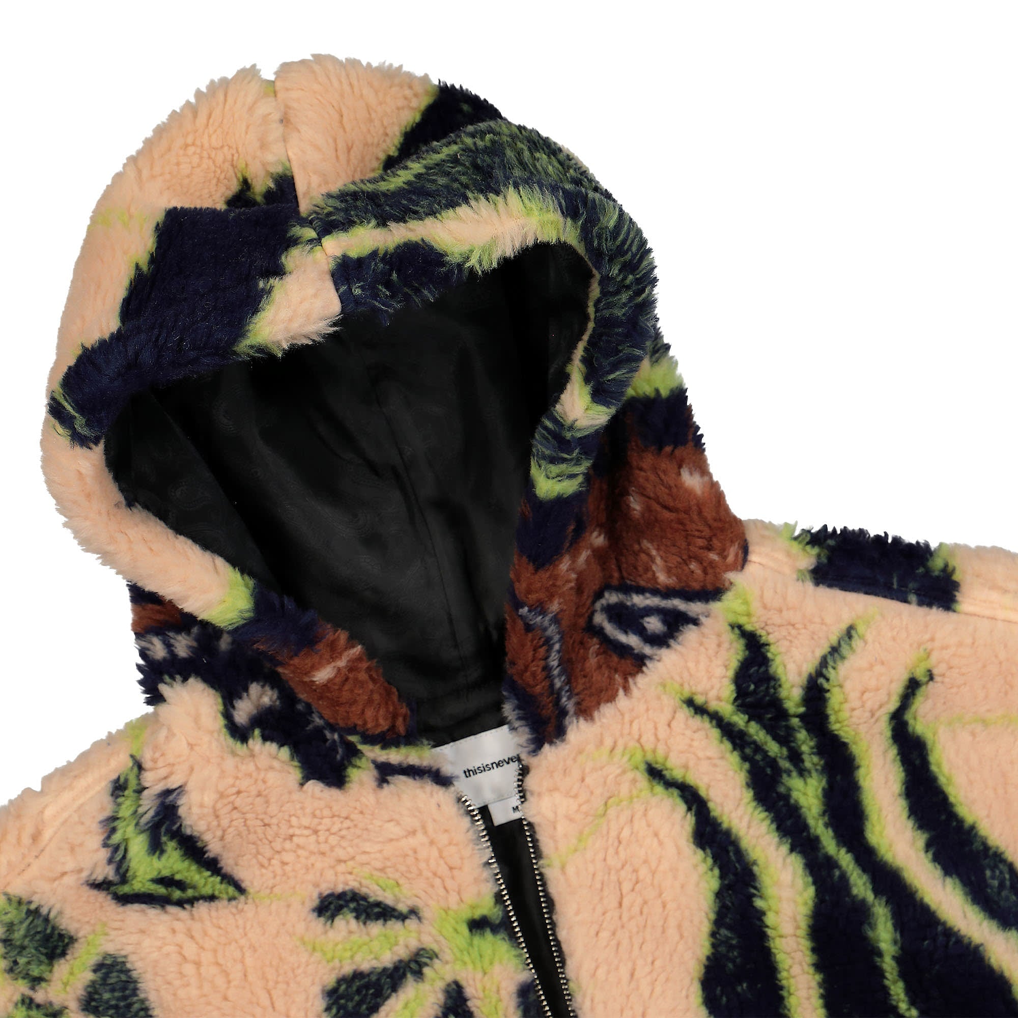 thisisneverthat<br>Batik Faux Fur Jacket