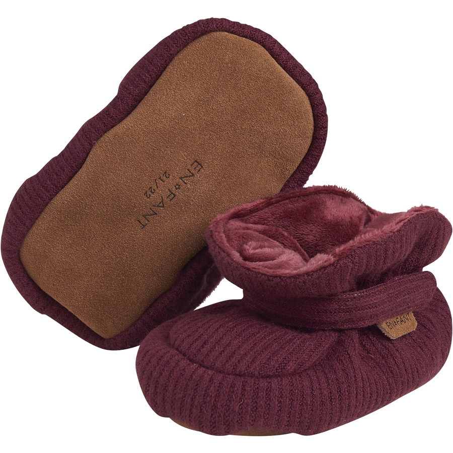 EN FANT Krabbelschuhe Chocolate Truffle