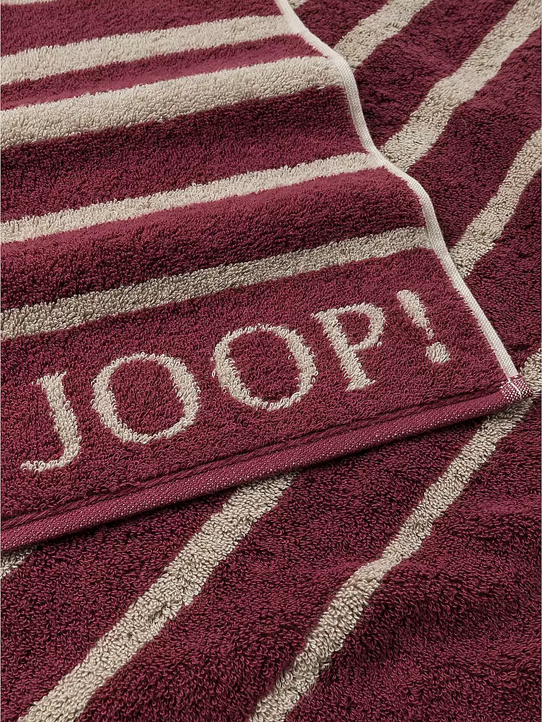 JOOP Handtuch SELECT SHADE 50x100cm Rouge dunkelrot
