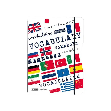 Herlitz Vokabelheft DIN A5, flexibel, 40 Blatt, Lineatur 53