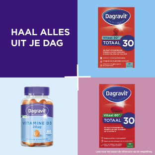 Dagravit Vitaal 50  Totaal 30 Tabletten 60TB