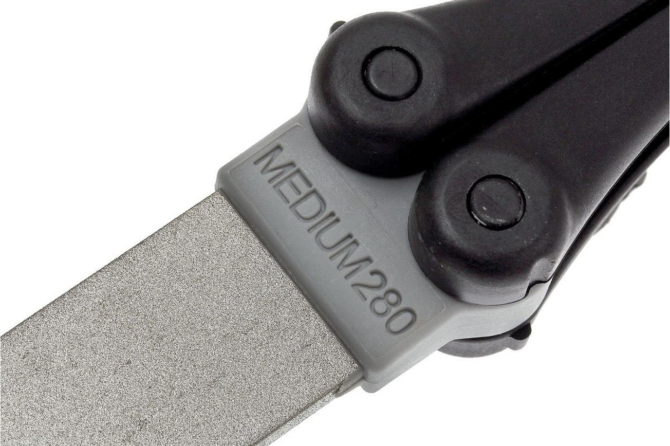 Lansky, tweezijdige diamanten slijpsteen met handgreep, FP-2860