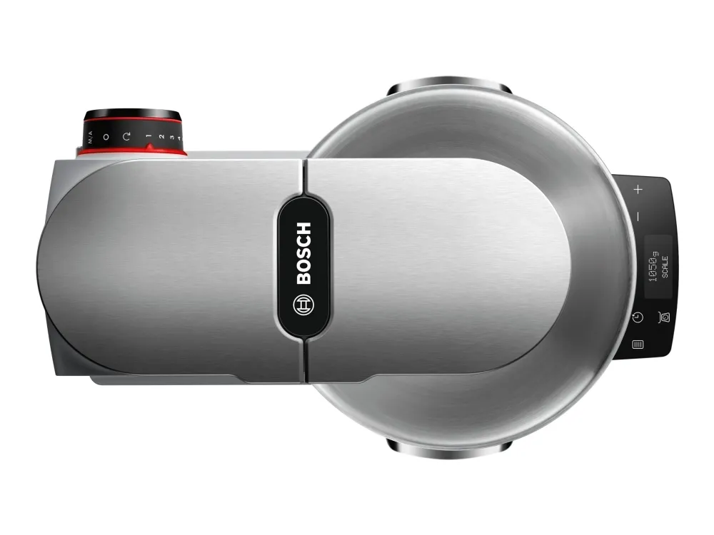 Bosch OptiMUM MUM9AX5S00 - Køkkenmaskine - 1500 W - sølv/sort