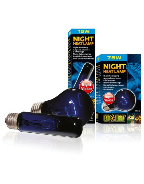 Exo Terra Night Heat Lamp Maanlicht - Verlichting - 15 Watt T10