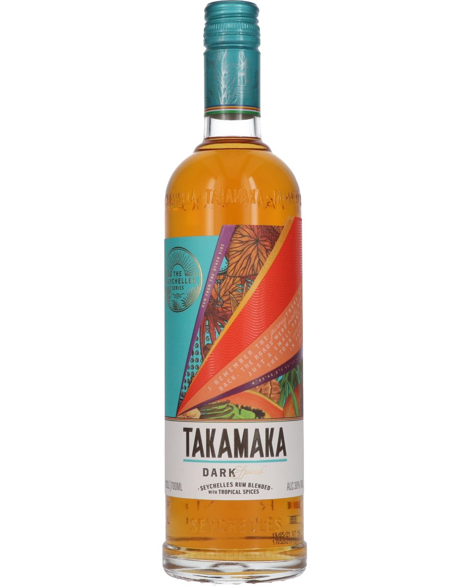 Takamaka Dark Spiced Rum 70 cl