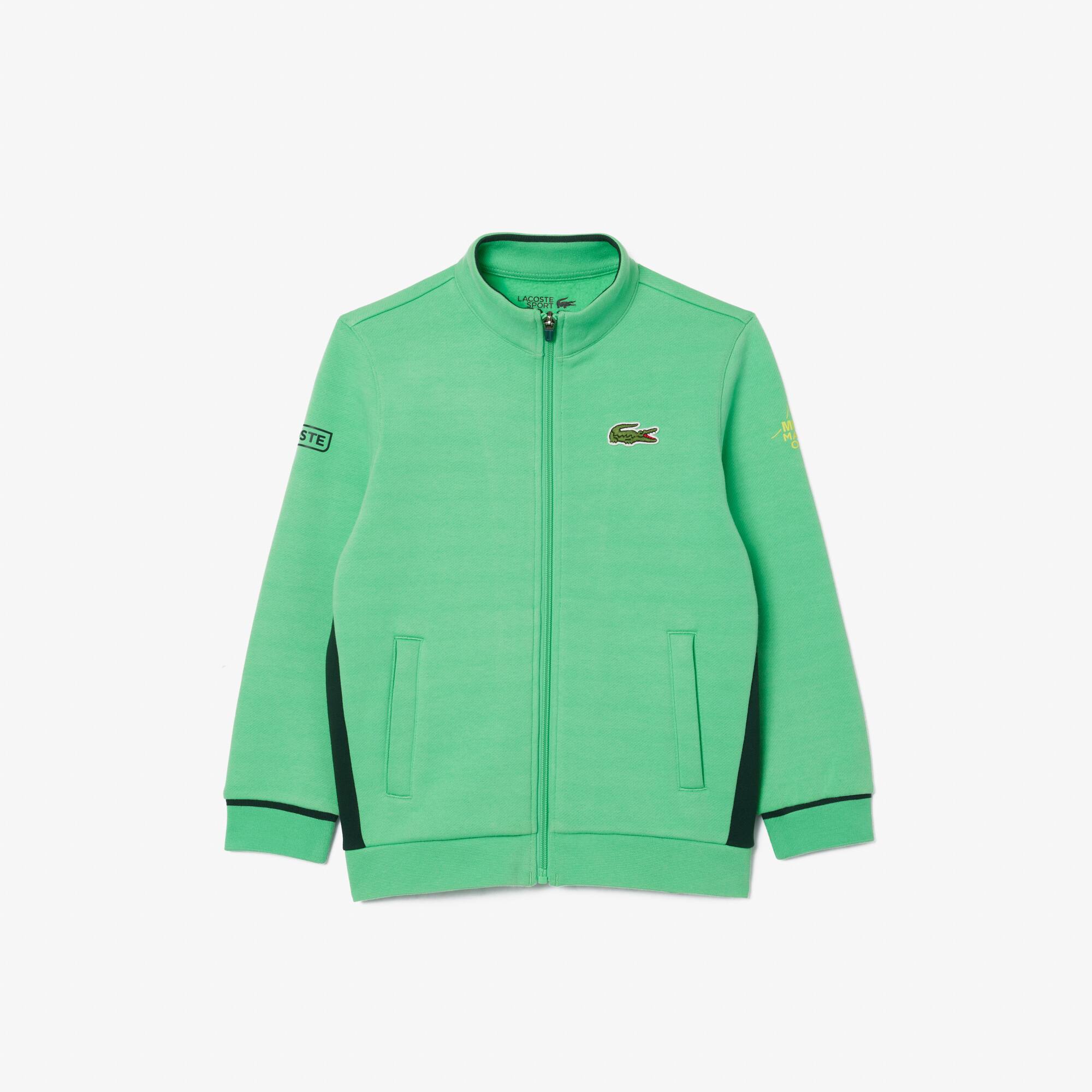 Tennis-Sweatshirt Mutua Madrid Open Edition Pullover & Sweatshirts - Grün - Lacoste - Kinder