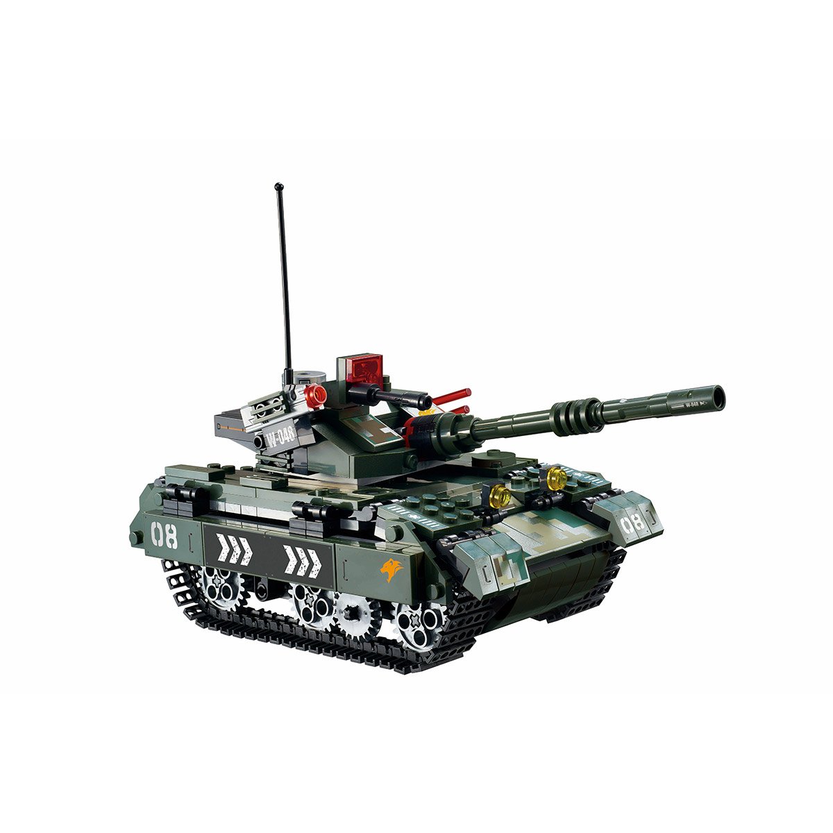 Tank radiocommandé à construire - 507 pièces